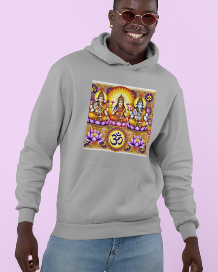 Krishna mit Guard Herren Hoodie