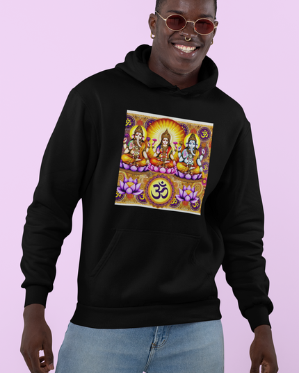 Krishna mit Guard Herren Hoodie