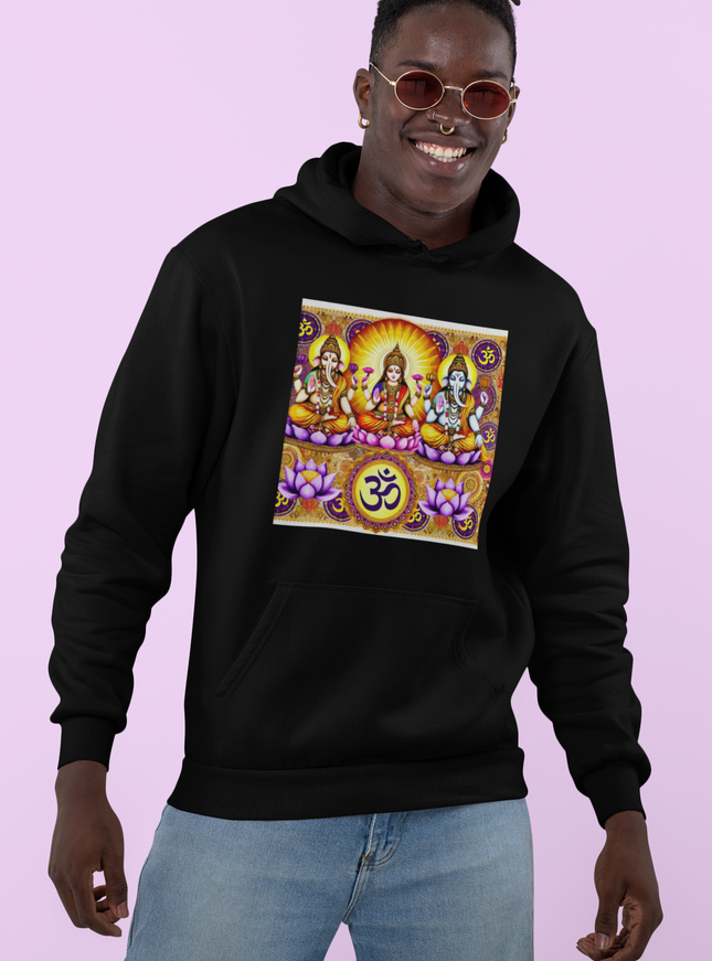 Krishna mit Guard Herren Hoodie