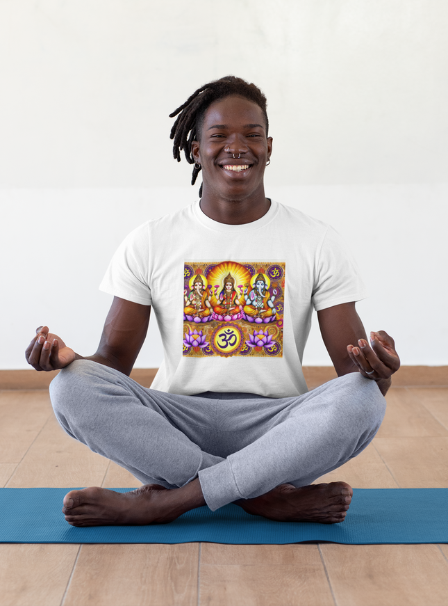 Krishna mit Guard Herren T-Shirt