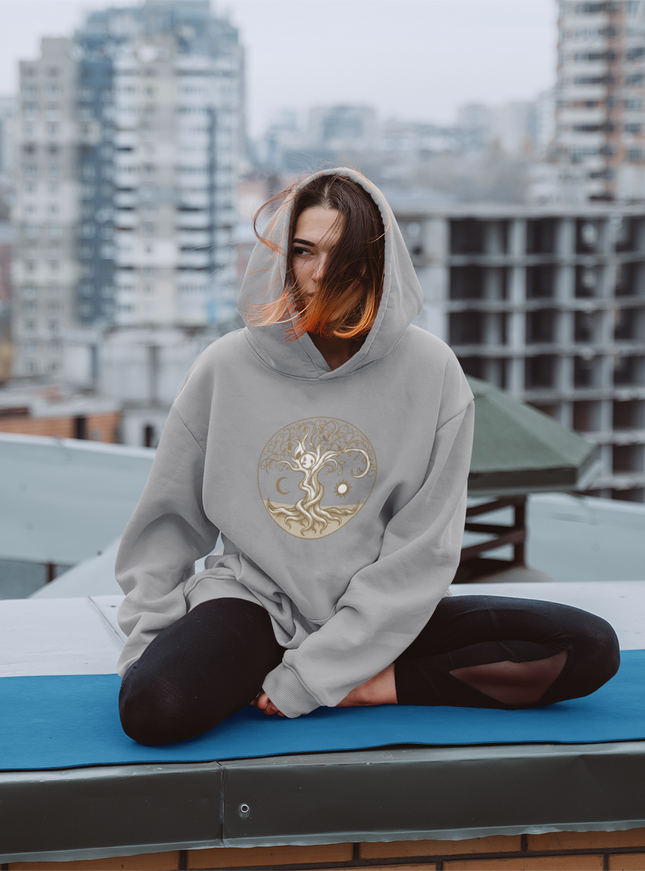 Lebensbaum Damen Hoodie