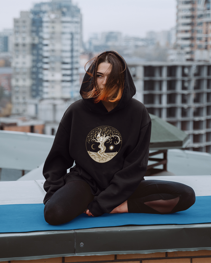 Lebensbaum Damen Hoodie