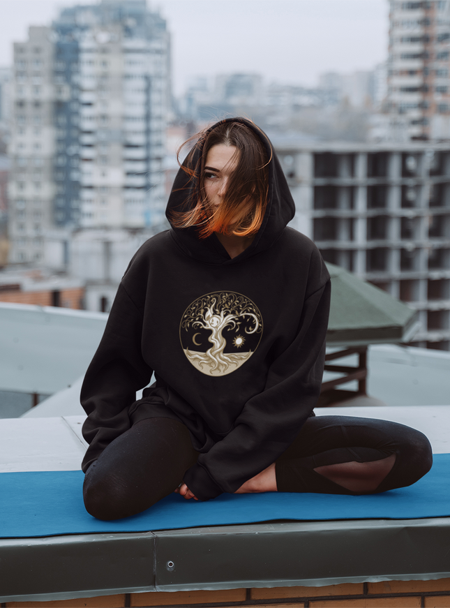 Lebensbaum Damen Hoodie