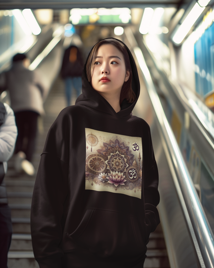 Om Altar Damen Hoodie