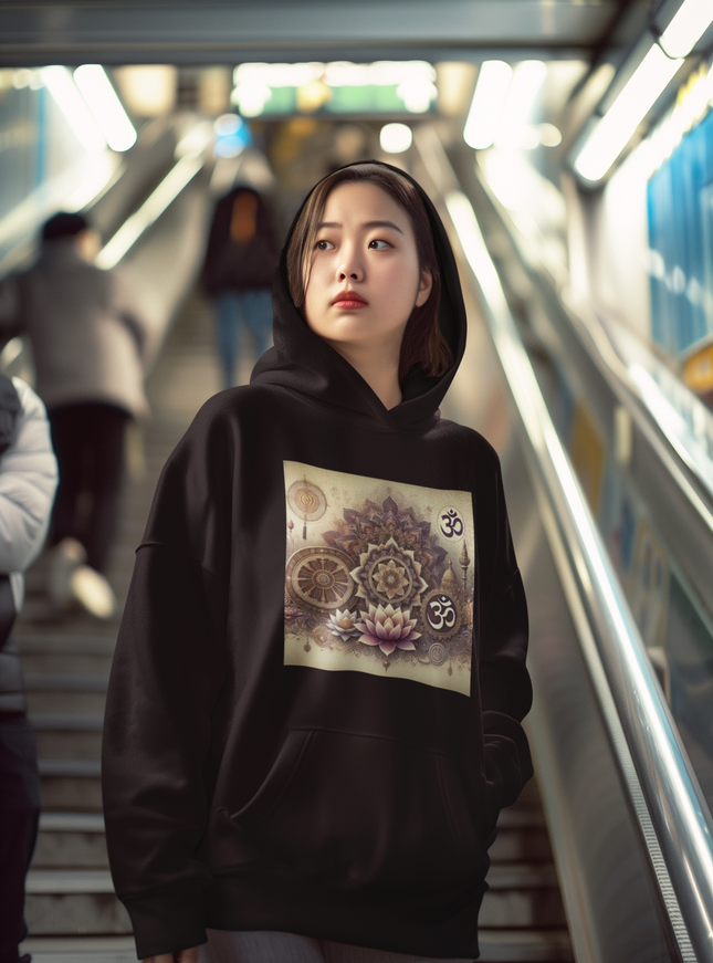 Om Altar Damen Hoodie