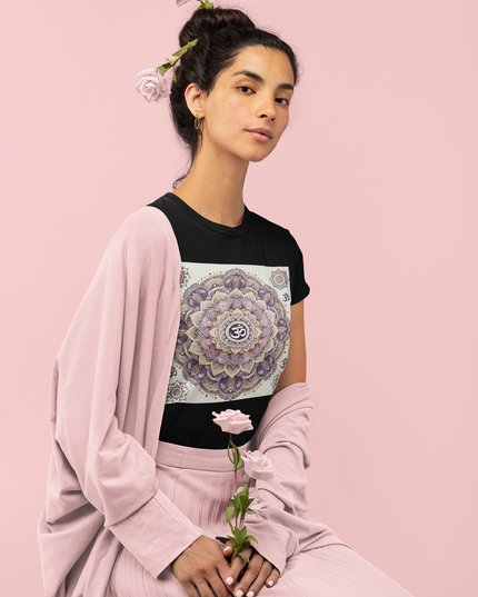 Om Mandala Damen T-Shirt