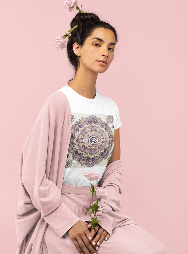 Om Mandala Damen T-Shirt