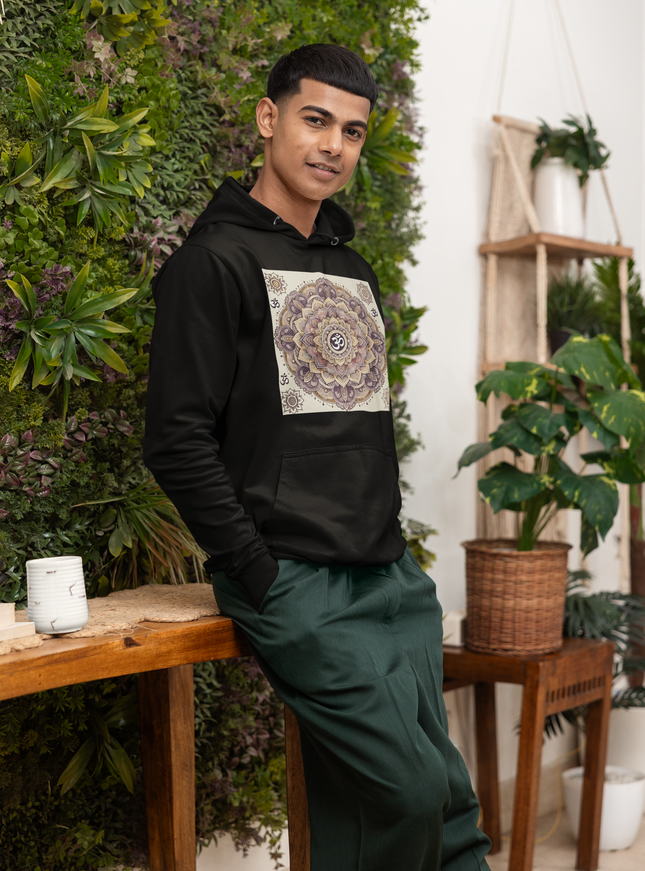 Om Mandala Herren Hoodie