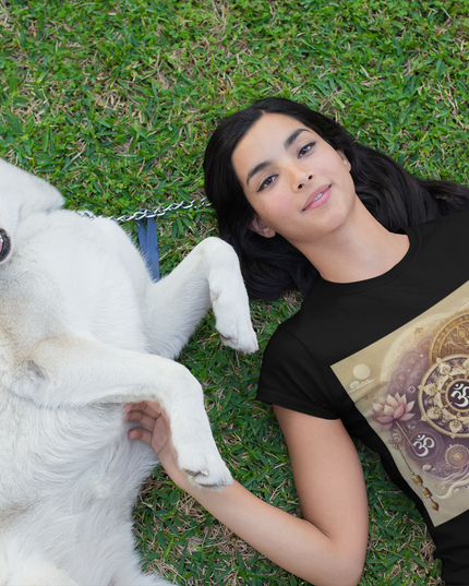 Om Pendel Damen T-Shirt