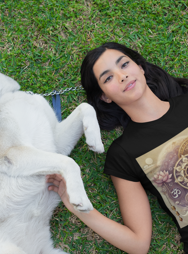 Om Pendel Damen T-Shirt