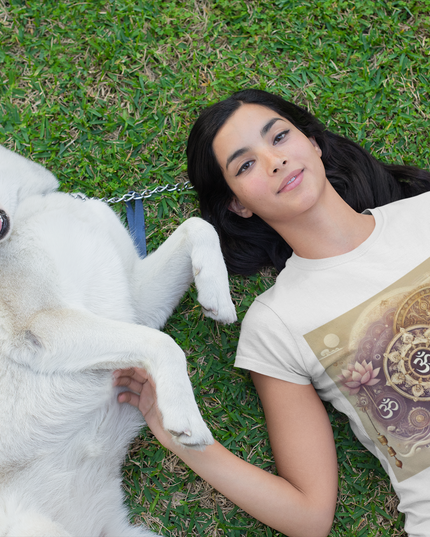 Om Pendel Damen T-Shirt