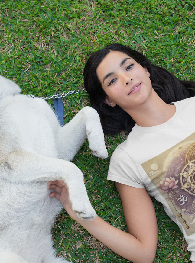 Om Pendel Damen T-Shirt