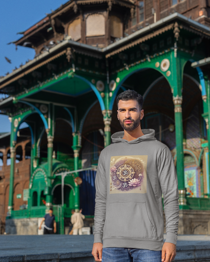 Om Pendel Herren Hoodie