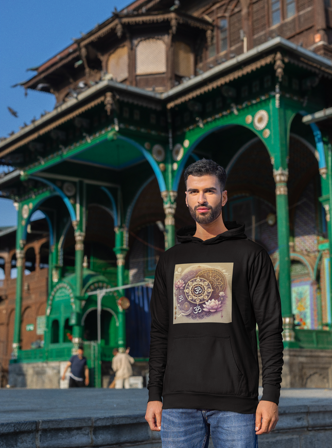 Om Pendel Herren Hoodie