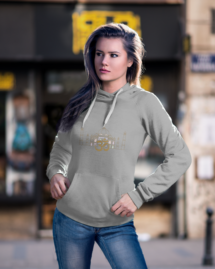 Om Altar Damen Hoodie – Spirituelles Zen Design & Achtsamkeit
