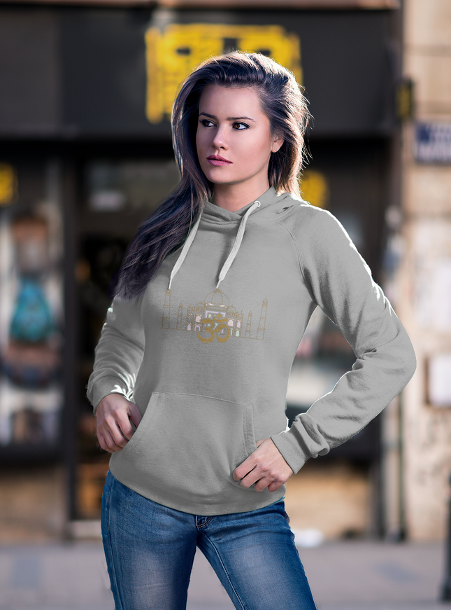 Om Altar Damen Hoodie – Spirituelles Zen Design & Achtsamkeit