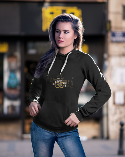 Om Altar Damen Hoodie – Spirituelles Zen Design & Achtsamkeit