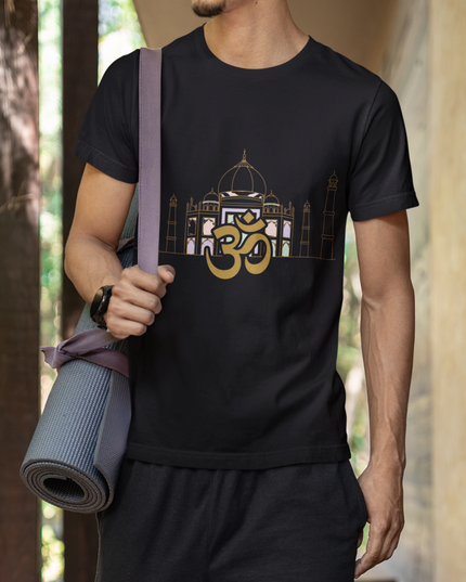 Om Altar Herren T-Shirt – Spirituelles Zen Design & Achtsamkeit