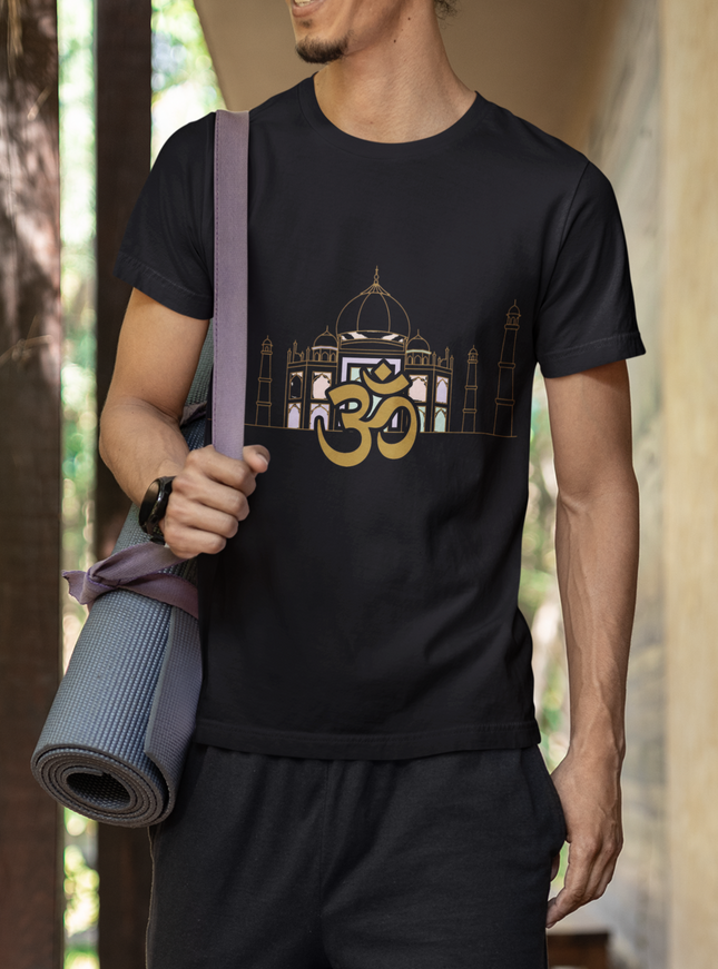 Om Altar Herren T-Shirt – Spirituelles Zen Design & Achtsamkeit