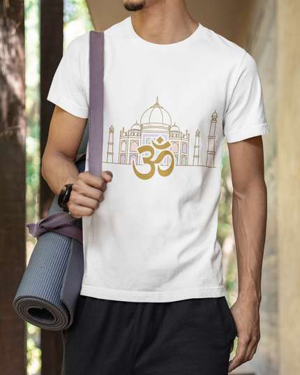Om Altar Herren T-Shirt – Spirituelles Zen Design & Achtsamkeit