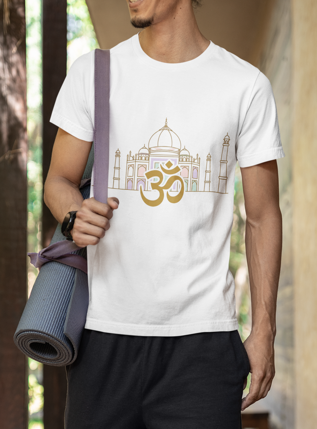 Om Altar Herren T-Shirt – Spirituelles Zen Design & Achtsamkeit