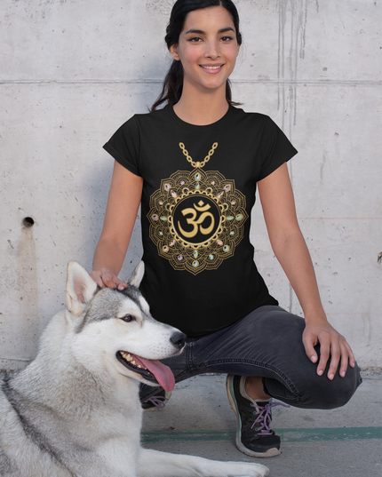 Om Pendel Damen T-Shirt – Spirituelles Zen Design & Achtsamkeit
