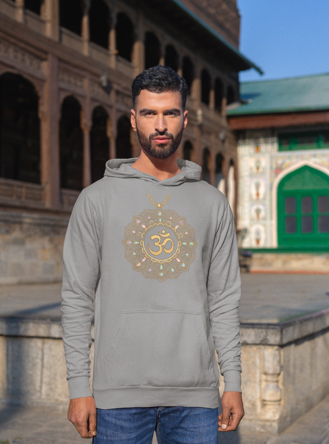 Om Pendel Herren Hoodie – Spirituelles Zen Design & Achtsamkeit
