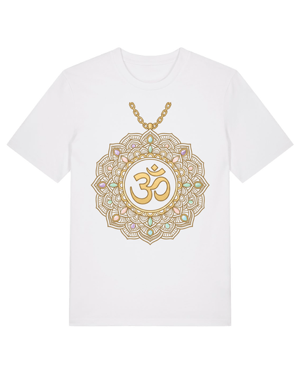White Printed T-shirt Front