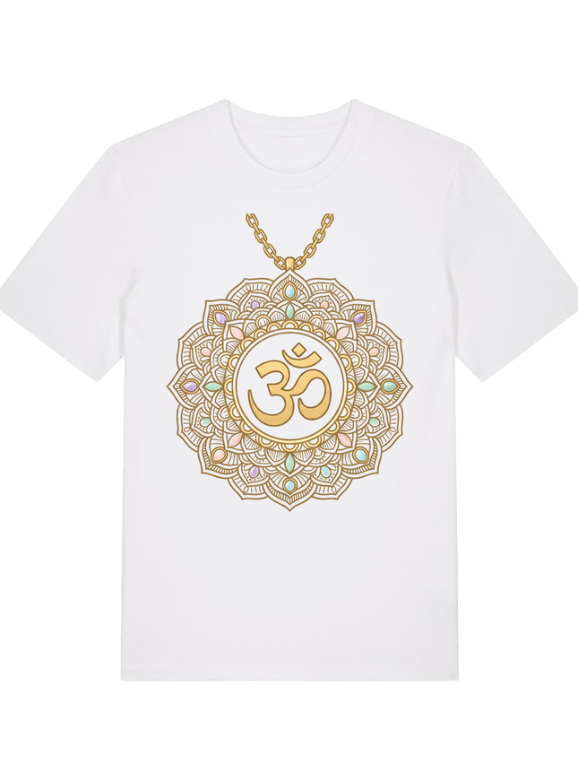 White Printed T-shirt Front