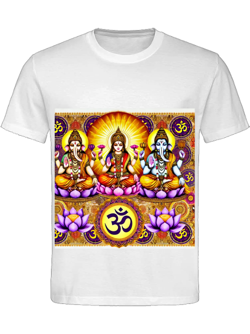 Krishna mit Guard Herren T-Shirt