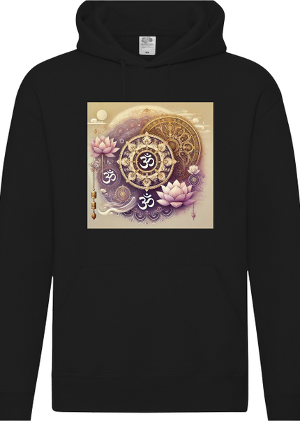 Om Pendel Herren Hoodie