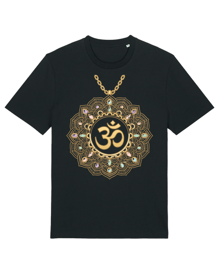 Black Printed T-shirt Front