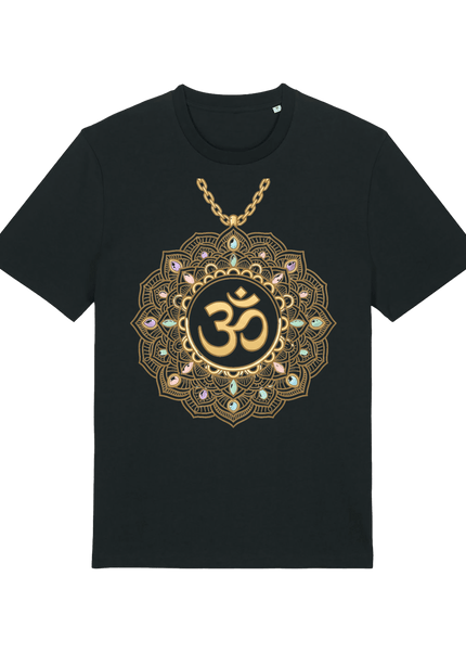 Black Printed T-shirt Front