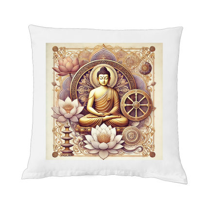 Buddha Kissen mit Füllung