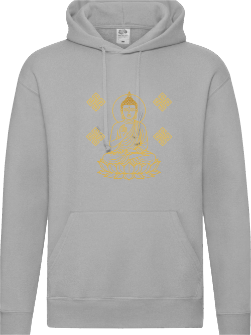 Buddha Outlines Damen Hoodie