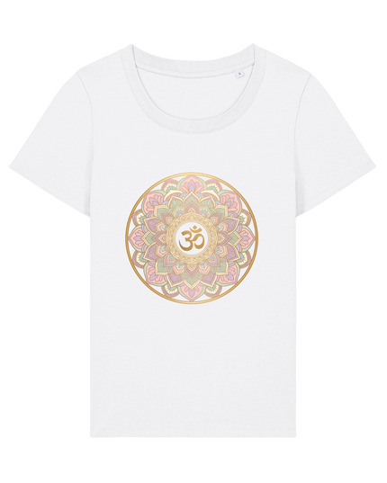 White Printed T-shirt Front