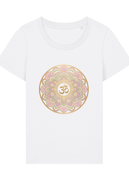 White Printed T-shirt Front