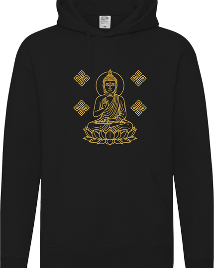 Buddha Outlines Damen Hoodie