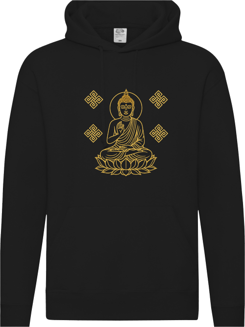 Buddha Outlines Damen Hoodie