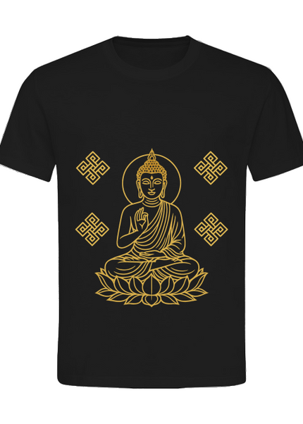 Buddha Outlines Damen T-Shirt