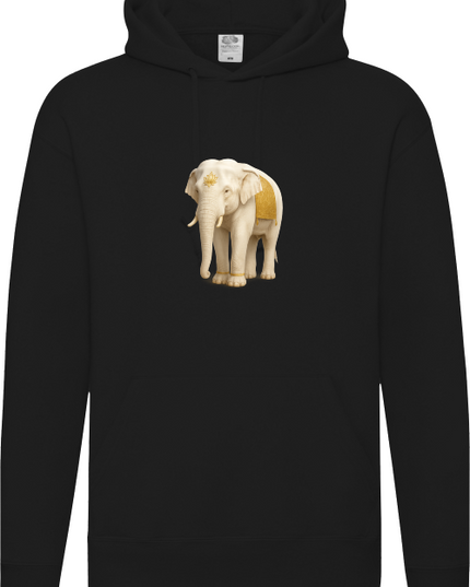 Weißer Elefant Herren Hoodie