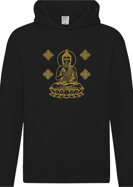Buddha Outlines Herren Hoodie