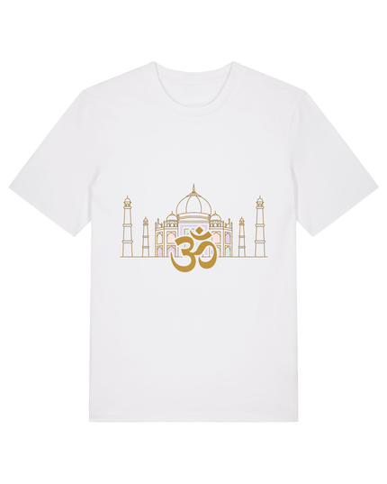 White Printed T-shirt Front