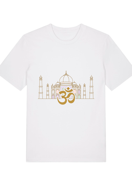 White Printed T-shirt Front