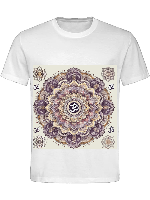 Om Mandala Damen T-Shirt