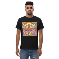 **Herren Om Shiva T-Shirt – Premiumqualität, Stilvolle Freizeitkleidung mit Einzigartigem Om Shiva-Design, Bequem und Entspannte Passform**