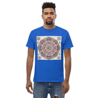 **Men's Mandala T-Shirt – Premium Quality, Stylish Casual Wear with Unique Mandala Design, Comfortable and Relaxed Fit**