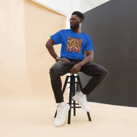 **Herren Shiva Om T-Shirt – Premiumqualität, Stilvolle Freizeitkleidung mit Einzigartigem Shiva Om-Design, Bequem und Entspannte Passform**