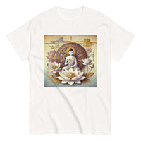 **Men's Shiva Lotus Flower T-Shirt – Premium Quality, Stylish Casual Wear with Unique Shiva Lotus Design, Comfortable and Relaxed Fit**