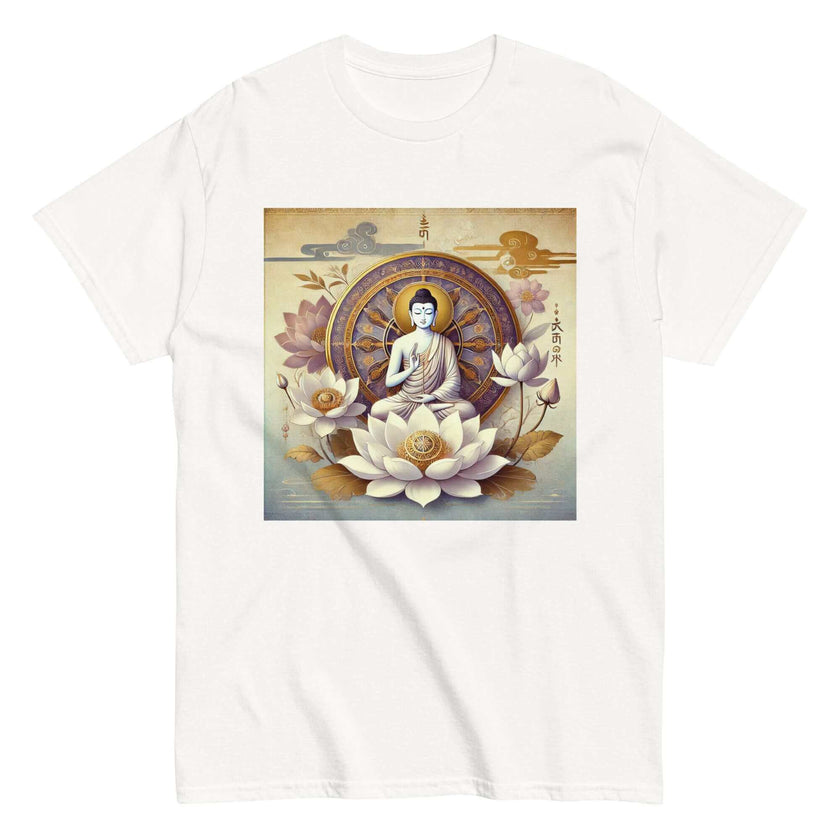 **Men's Shiva Lotus Flower T-Shirt – Premium Quality, Stylish Casual Wear with Unique Shiva Lotus Design, Comfortable and Relaxed Fit**